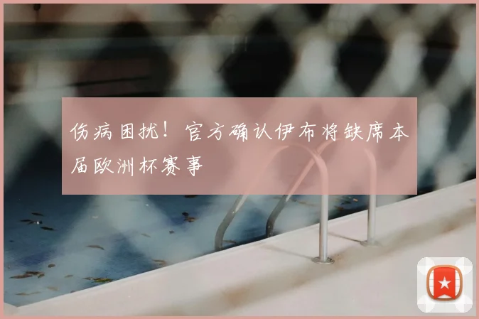 伤病困扰！官方确认伊布将缺席本届欧洲杯赛事