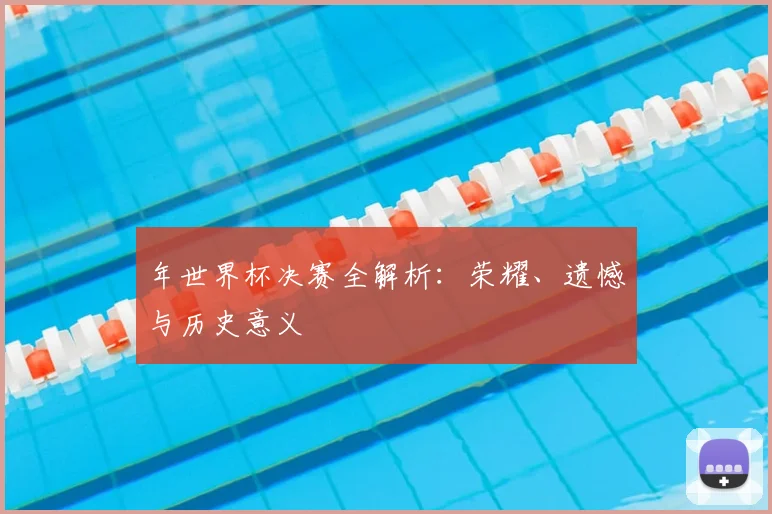 年世界杯决赛全解析:荣耀、遗憾与历史意义